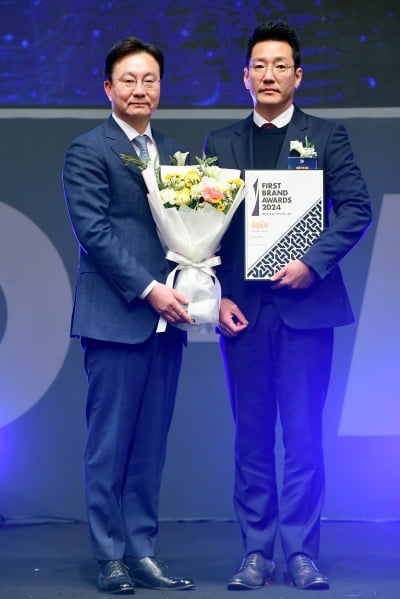 [포토] 조이, '2024 대한민국 퍼스트브랜드 대상' 카시트 부문 수상