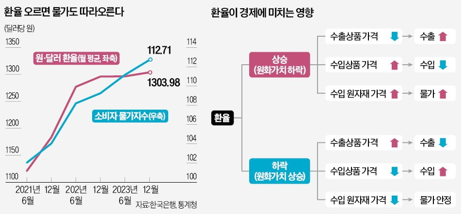 [경제야 놀자] '두 얼굴의 환율' 오르면 수출 늘지만, 인플레 우려도