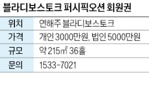 블라디보스토크 퍼시픽오션, 러 블라디보스토크 1호 골프장 회원 모집