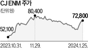 이번엔 넷플릭스 훈풍 올라탄 CJ ENM