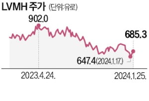 명품제국 이름값 한 LVMH…실적 선방에 배당금 늘린다