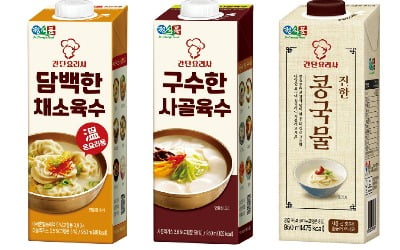 정식품, 찌개·떡국 등에 넣기만 하면 맛있는 요리 완성