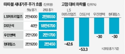 대박 공모주의 '삼일천하'…따따블 찍고 하한가 직행