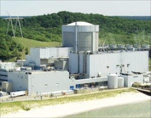 미국 에너지 기업 홀텍인터내셔널이 소유한 미시간주의 팰리세이즈 원자력발전소. /홀텍인터내셔널 제공 