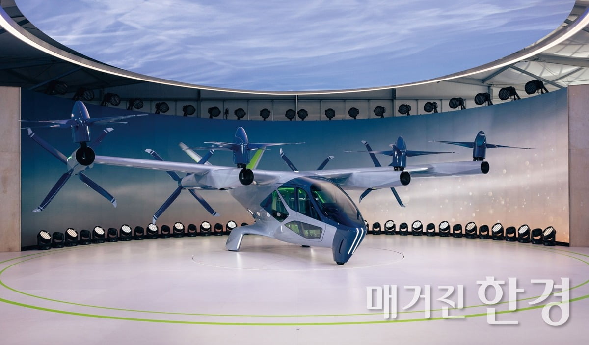 현대차그룹의 미래항공모빌리티(AAM) 독립 법인인 슈퍼널이 공개한 차세대 기체 ‘SA-2’  