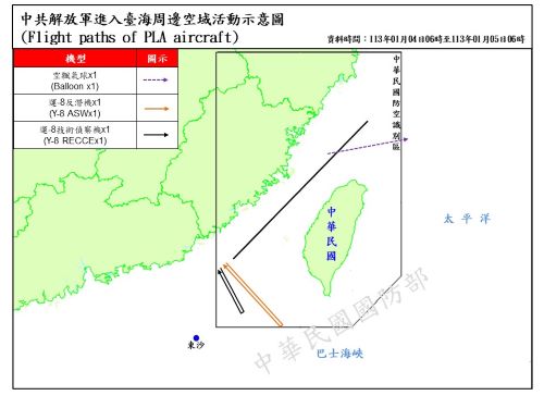 대만 전문가 "中, 전투기·군함·정찰풍선 3박자로 복합 압박중"