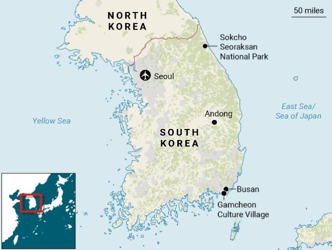 英유력지, 한국 지도서 '일본해' 표기했다가 '동해' 병기 시정
