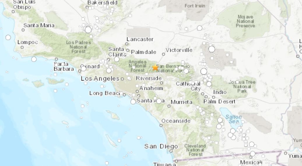 美 LA 인근 규모 4.2 지진에 '흔들'…"아직 피해 보고 없어"(종합)
