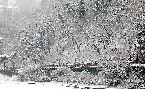 강원 춘천에 대설주의보 해제