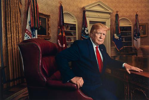 [특파원 시선] 美 국립 초상화갤러리의 트럼프 사진