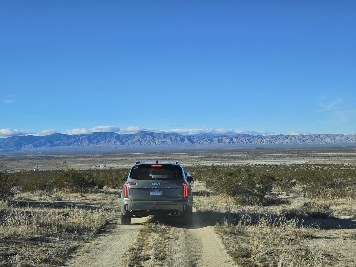 [르포] 사막 한가운데서 더 단단해진다…현대차·기아 모하비주행시험장