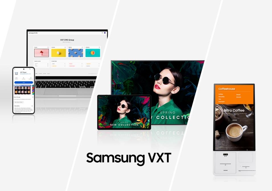 삼성전자, 차세대 사이니지 통합 운영 플랫폼 '삼성 VXT' 출시