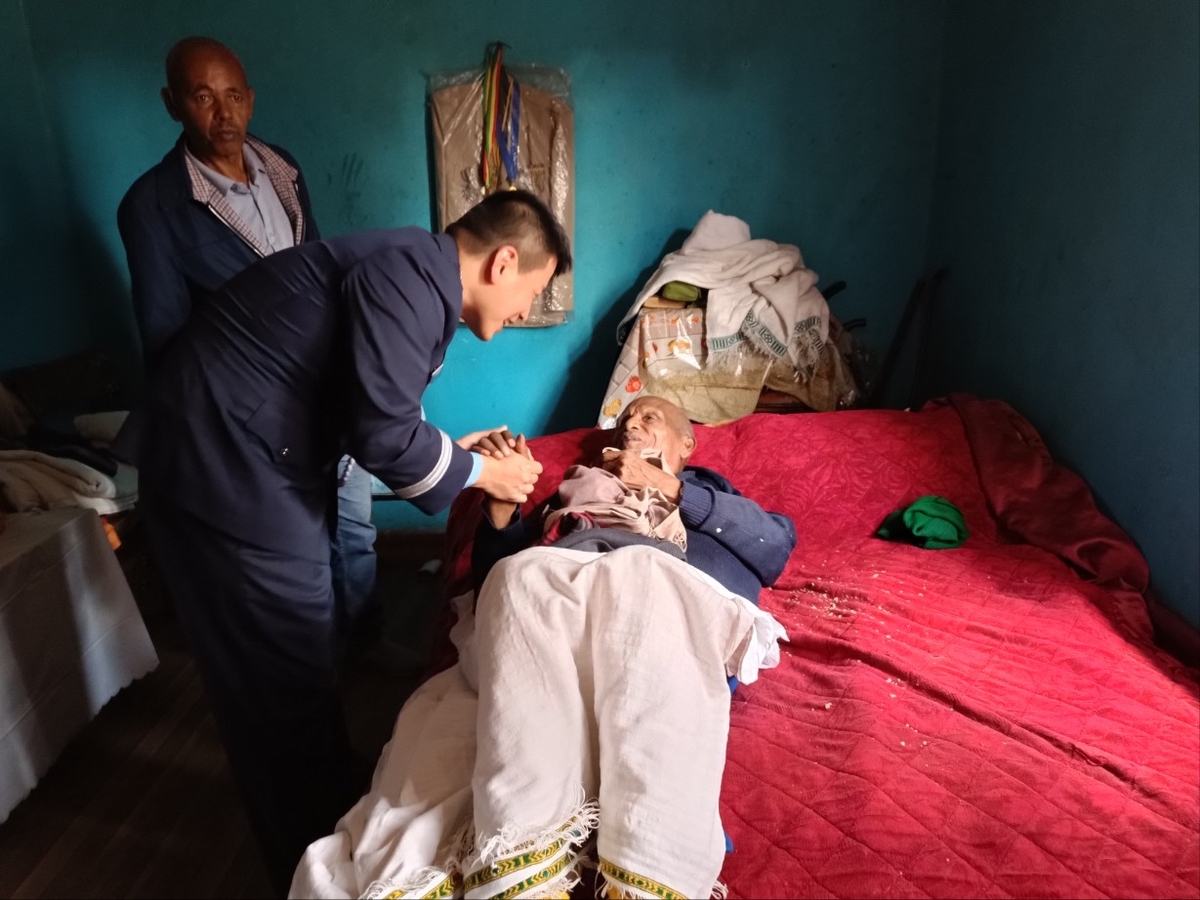 국방부, 에티오피아 한국전쟁 참전용사에 간병용품 지원