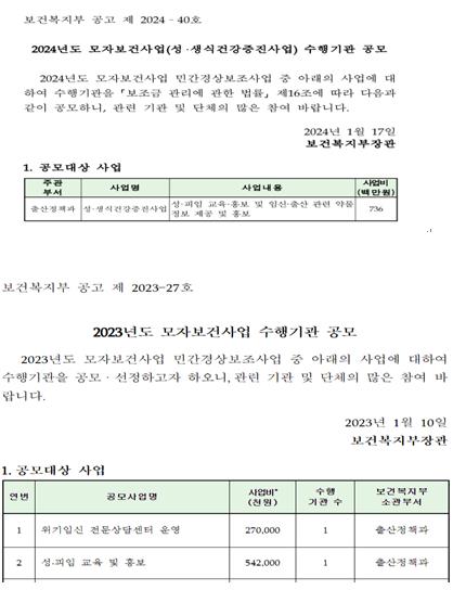 [김길원의 헬스노트] '임신상담 18만명' 마더세이프센터 정부지원 중단 논란(종합)