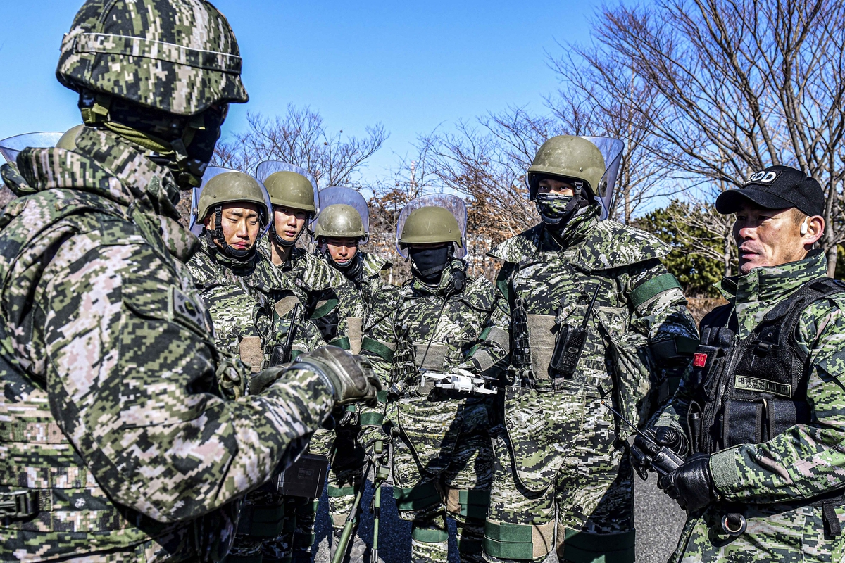 해병대 1사단, 26일까지 포항·경주서 대침투 종합훈련