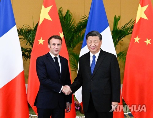 중국 "프랑스와 관계는 耳順"…수교 60주년 맞아 관계강화 다짐