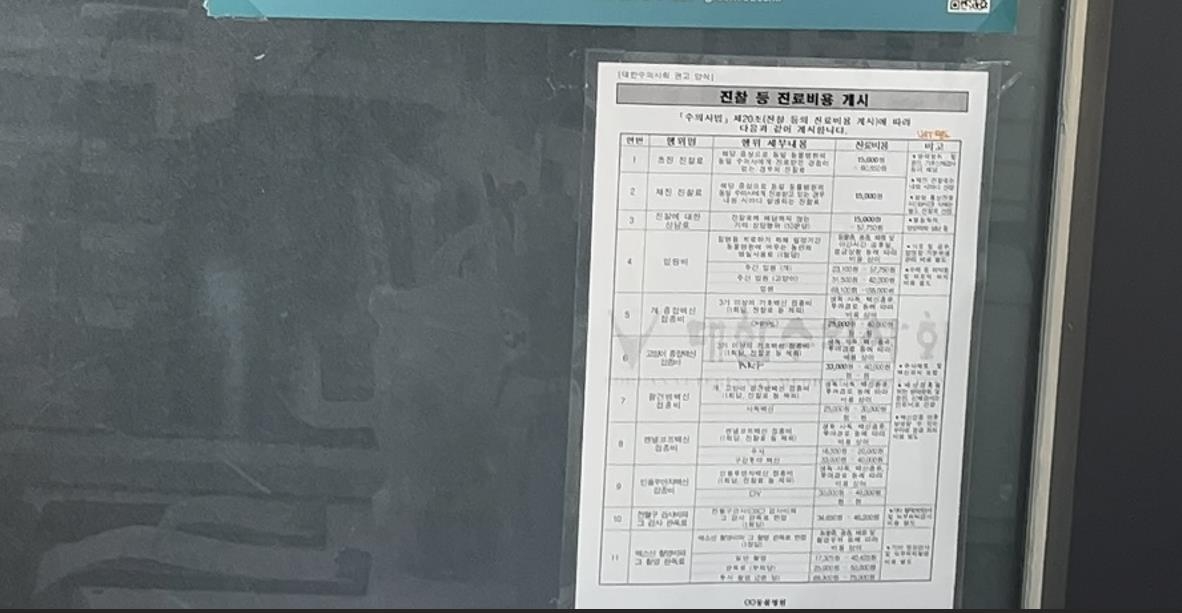 진료비 공개 의무화에도 '깜깜이' 동물병원 수두룩