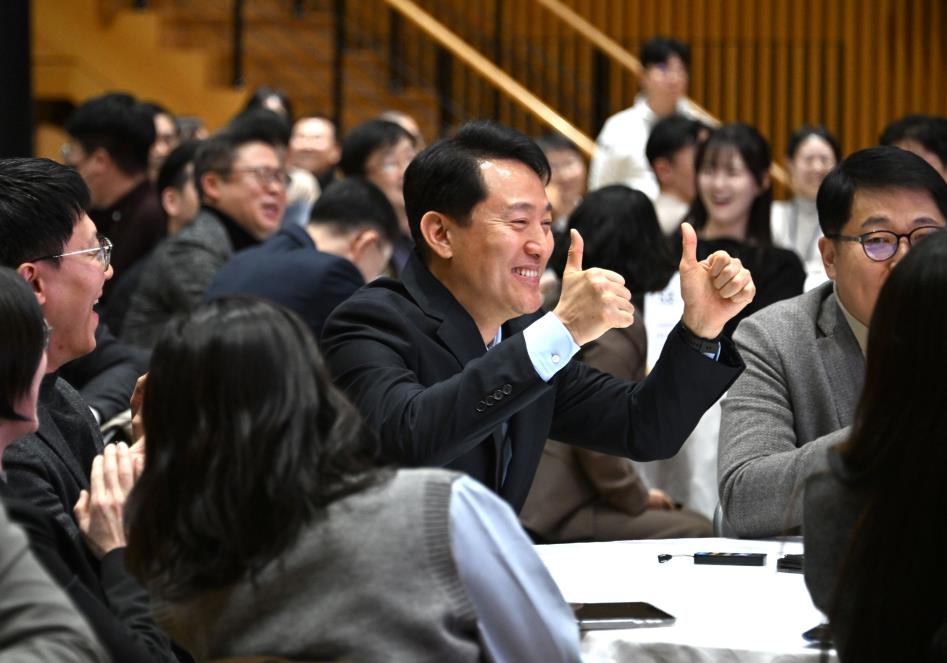 오세훈 "공감·소통으로 시민 만족 넘어 감동행정 추진"