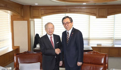 손경식 경총회장, 외교장관·산업장관 잇단 접견…민관협력 논의(종합)