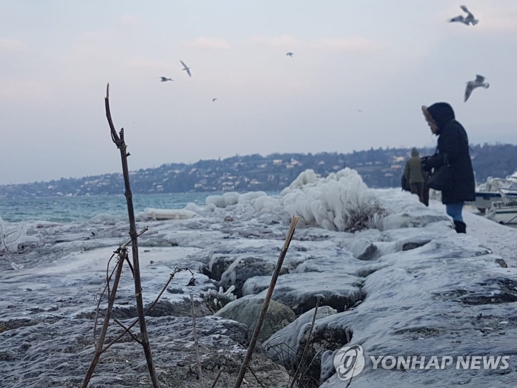 북유럽 한파 강타…영하 41도 추위에 '덜덜'