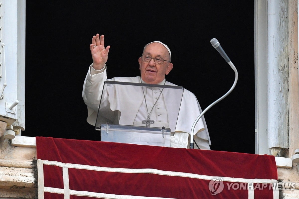 '동성 커플 축복' 논란...교황 "결론을 속단"