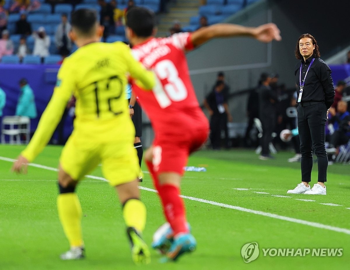 요르단, 한국 제치고 1위…김판곤호에 대승