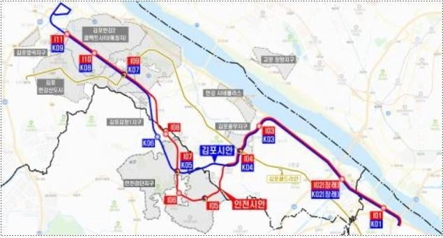 '5호선 연장' 김포에 손 들어준 정부…인천은 뿔났다