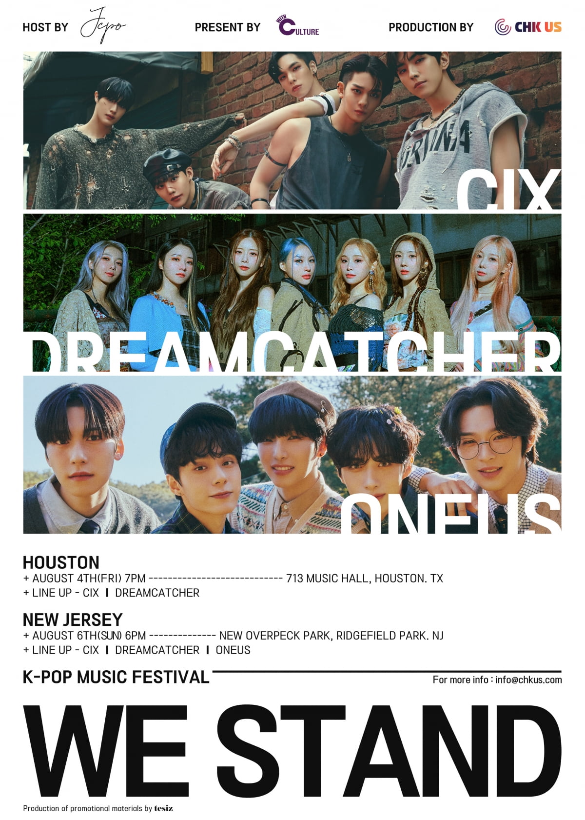 ドリームキャッチャーCIXワンアーズ(ONEUS)、米政府スポンサーK-POP DAYフェスティバル参加