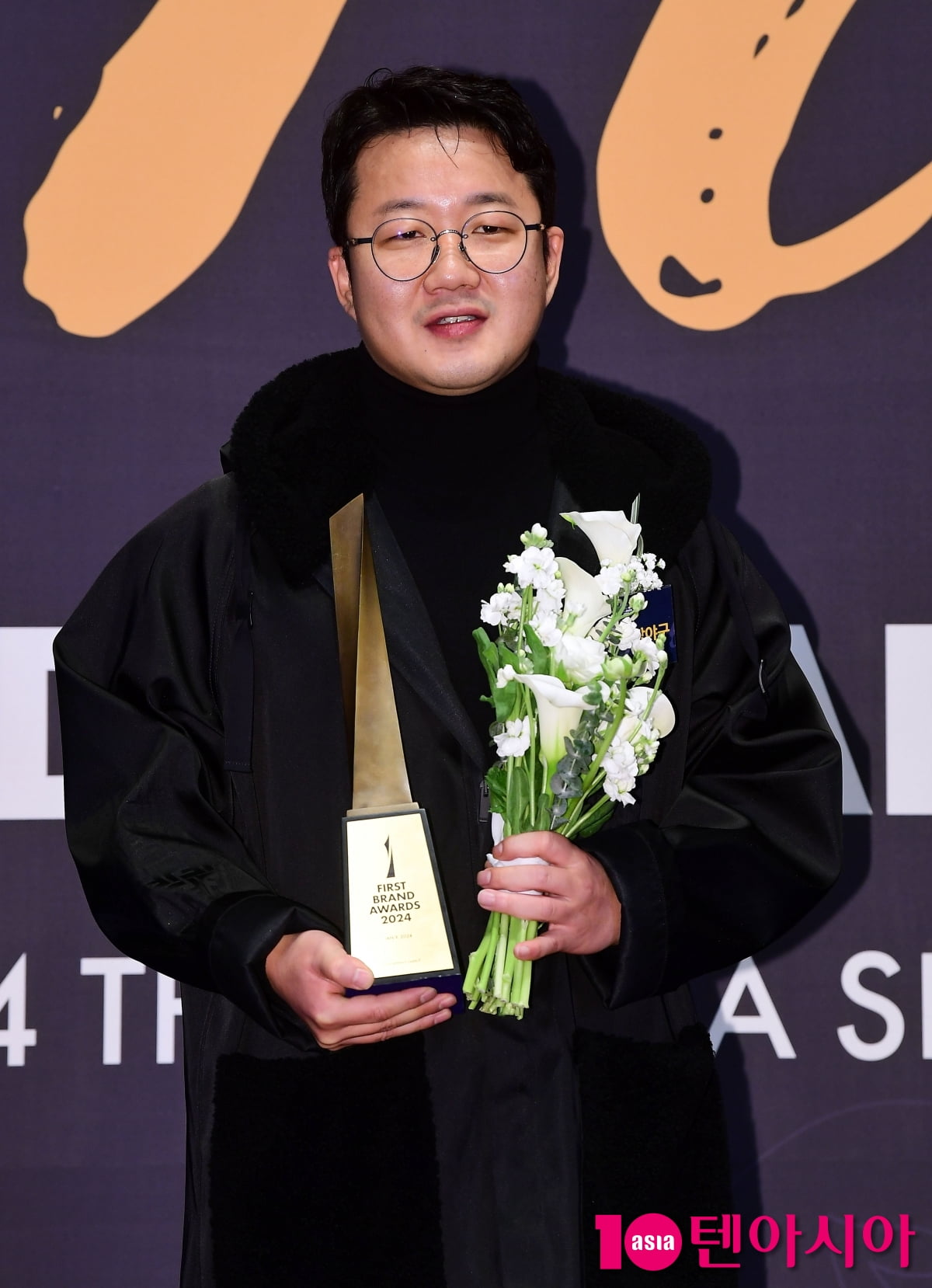 [TEN포토]장시원 '최강야구 2년 연속 수상'