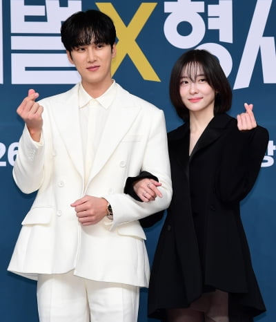 [TEN포토]안보현-박지현 '드라마 '선남선녀'
