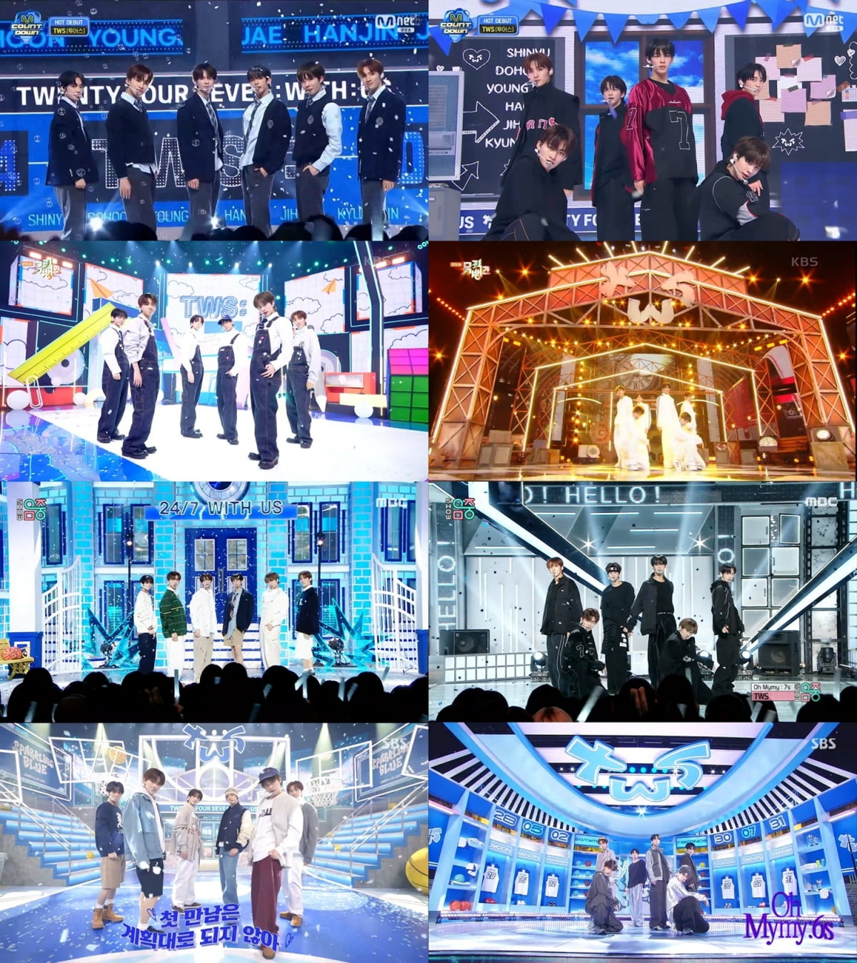 / 사진제공=Mnet ‘엠카운트다운’·KBS2 ‘뮤직뱅크’·MBC ‘쇼! 음악중심’·SBS ‘인기가요’ 방송화면
