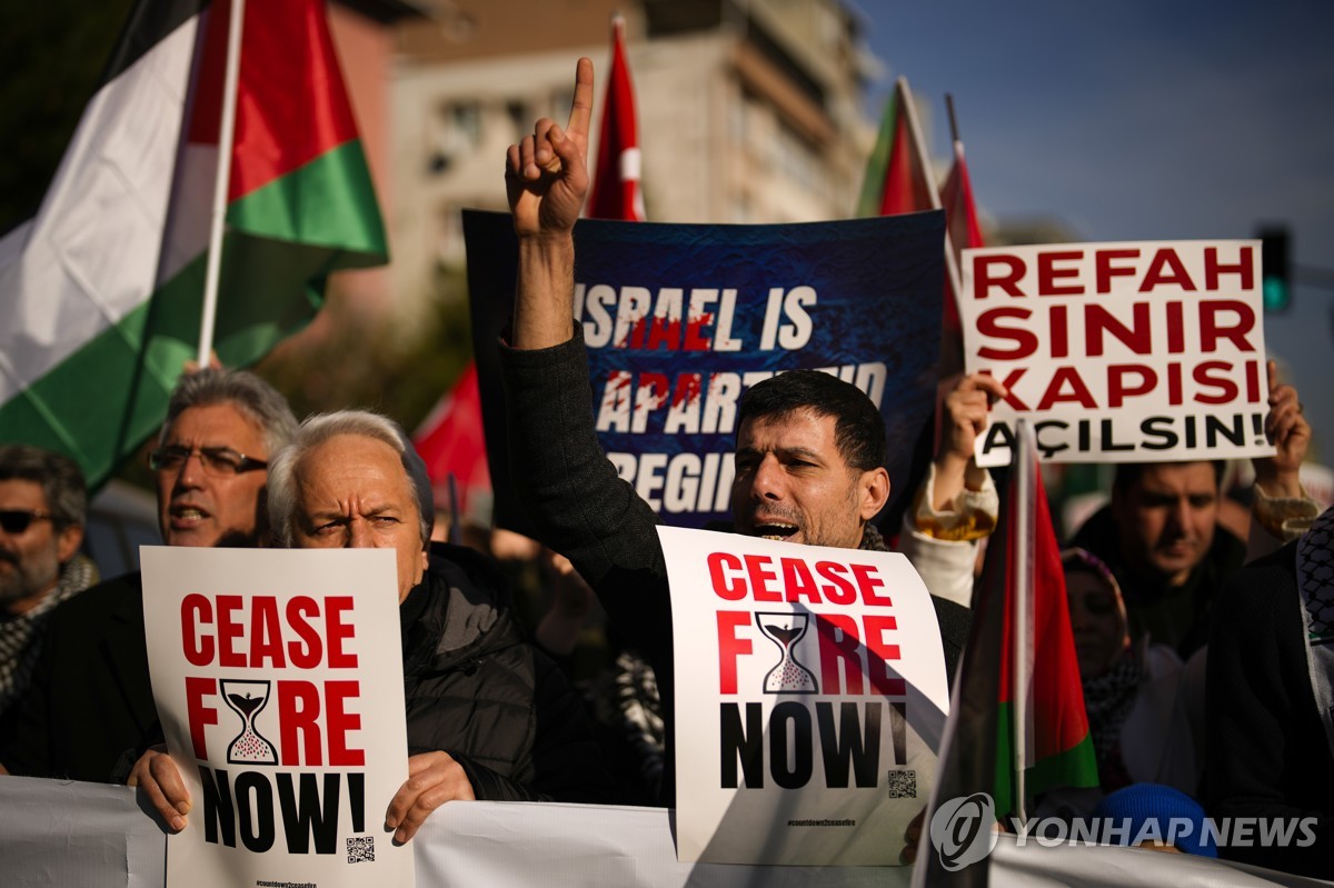 100일 넘긴 가자전쟁에 갈라진 지구촌…주말 내내 시위 물결