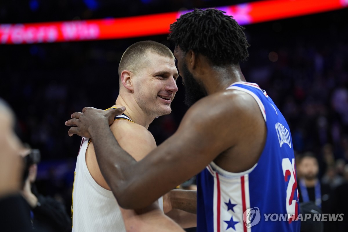 NBA 필라델피아 엠비드, 덴버 요키치와 'MVP 대전'서 완승