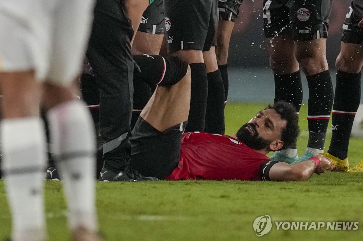 'EPL 득점 공동선두' 살라흐, 네이션스컵서 햄스트링 부상 악재