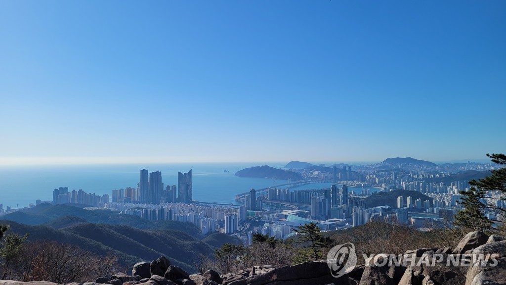 부산에 한파주의보 발효