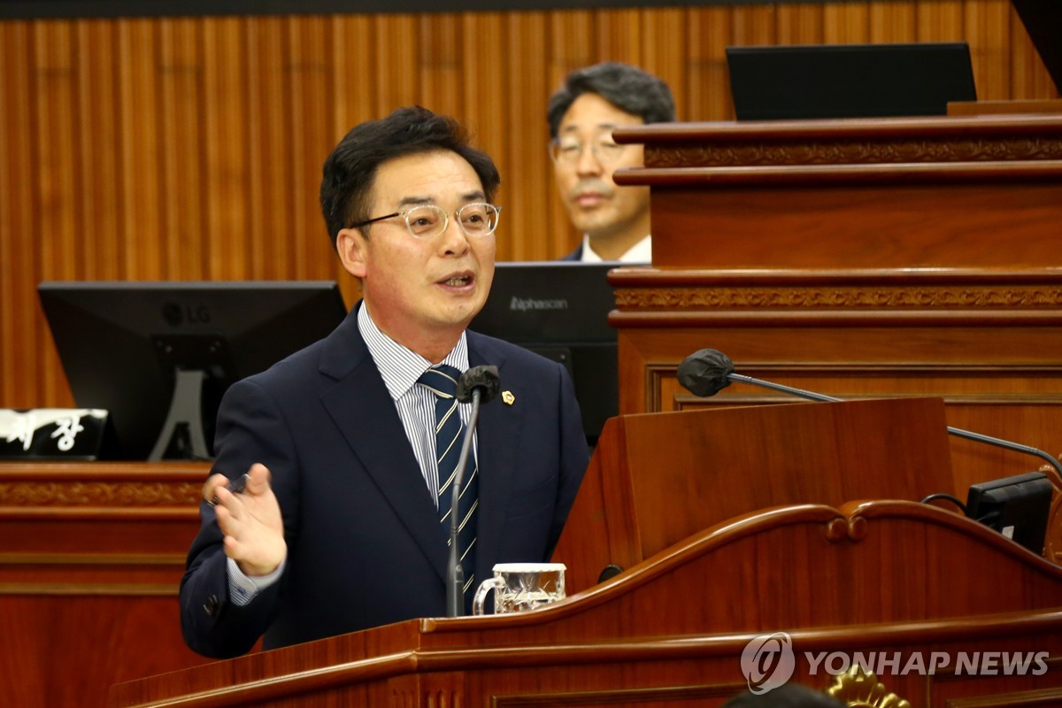 강정호 강원도의원 "속초항 카페리 운송 실적 매우 저조"