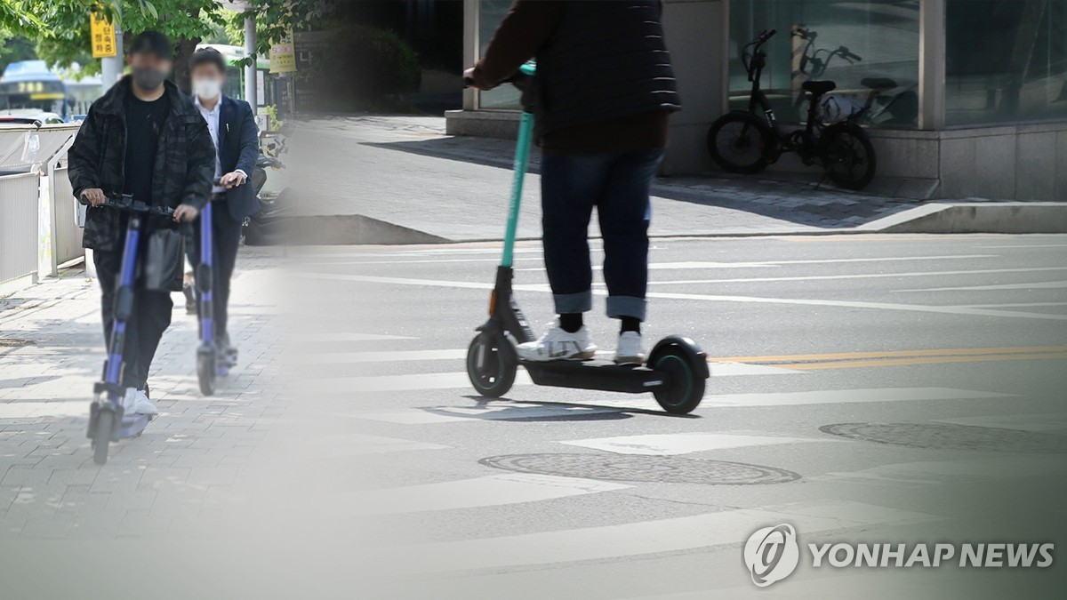 제주 전동킥보드 등 사고 3년간 78건…"1인 탑승·안전모 필수"