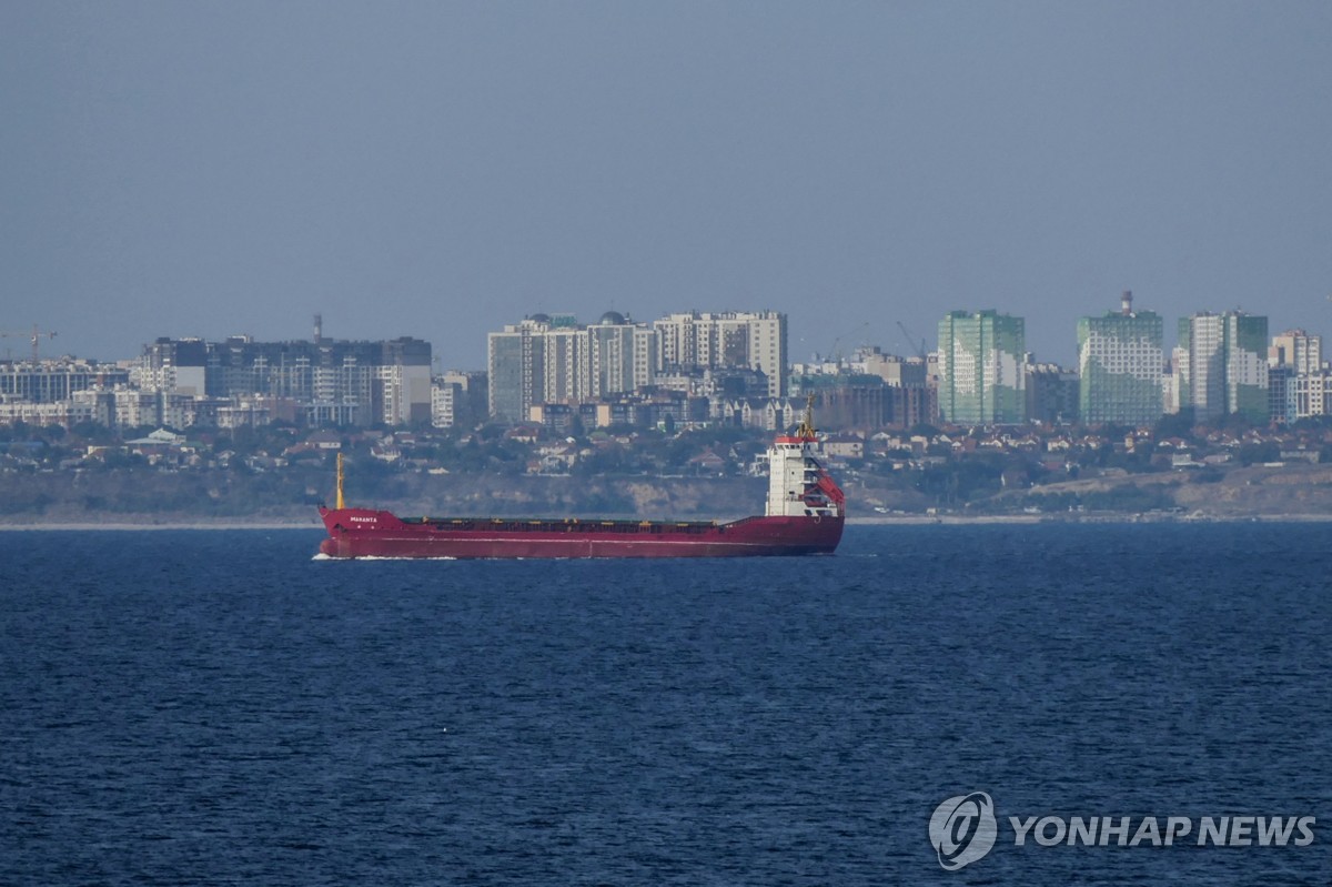 우크라, 러시아군 위협에도 '생명선' 흑해항로 복원 성공