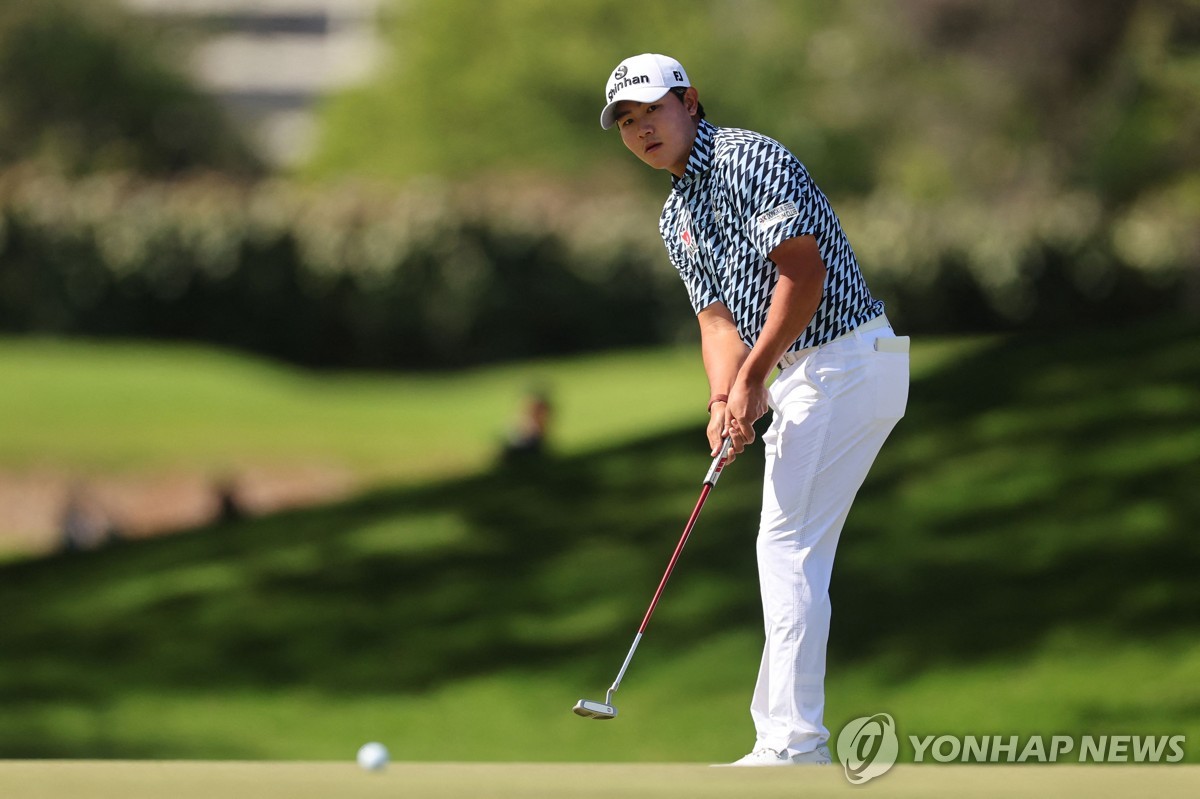 안병훈, PGA 투어 소니오픈 3R 공동 4위…선두와 3타 차