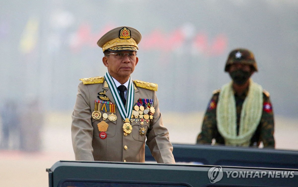 미얀마 군정·태국군 수뇌부 회담…"온라인사기 문제 논의"