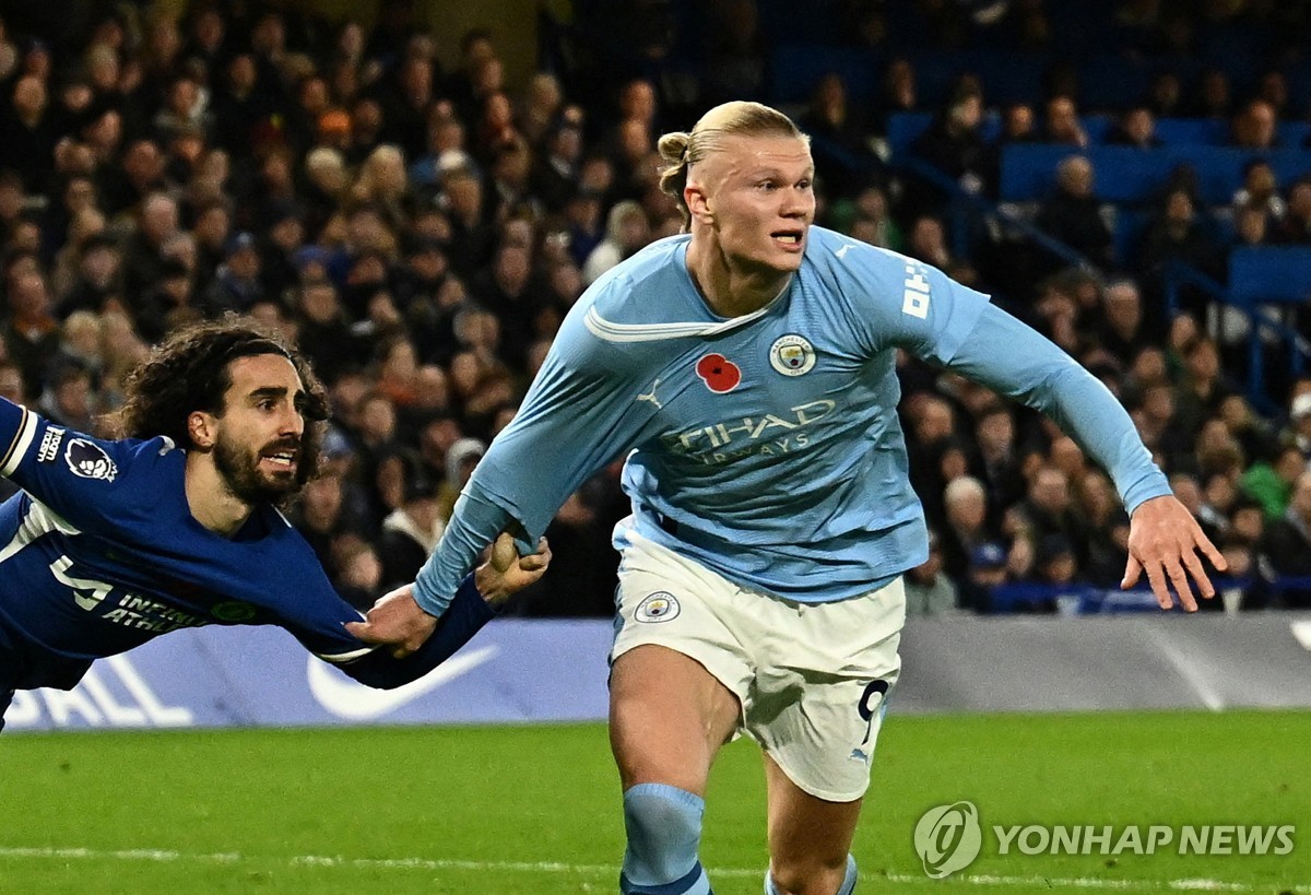 EPL 득점 1위 홀란, 이달 내 복귀 가능할까…부상 장기화