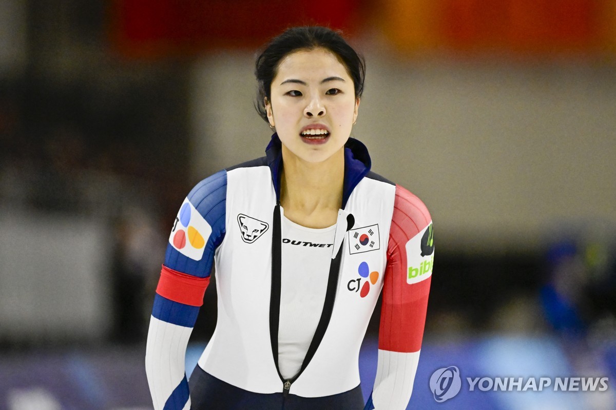 빙속 김민선, 월드컵 5차 500ｍ 3위…이나현은 주니어 세계기록