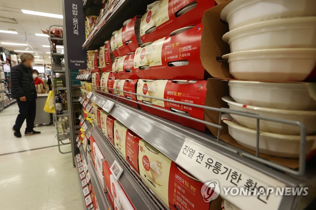 해외서 즉석밥·냉동김밥 인기…쌀 가공식품 수출 '사상 최대'