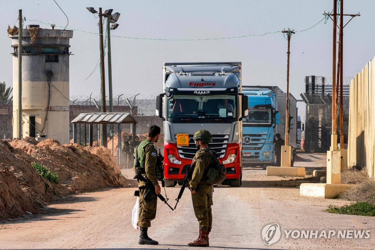 '가자지구 인질에 의약품 전달' 협상 타결…적십자 참여는 불허