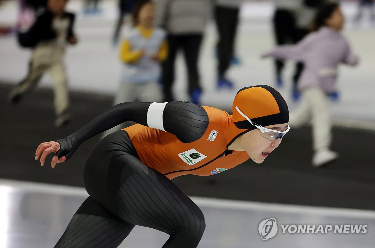 신빙속여제 김민선, 동계체전 여자 500ｍ 우승…3관왕 도전