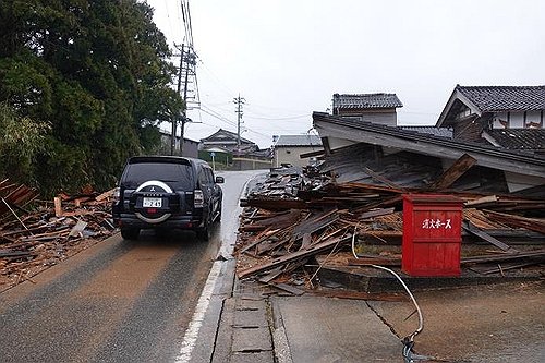 "일본 노토강진 피해액 7.5조원 추산…동일본대지진의 4.8%"