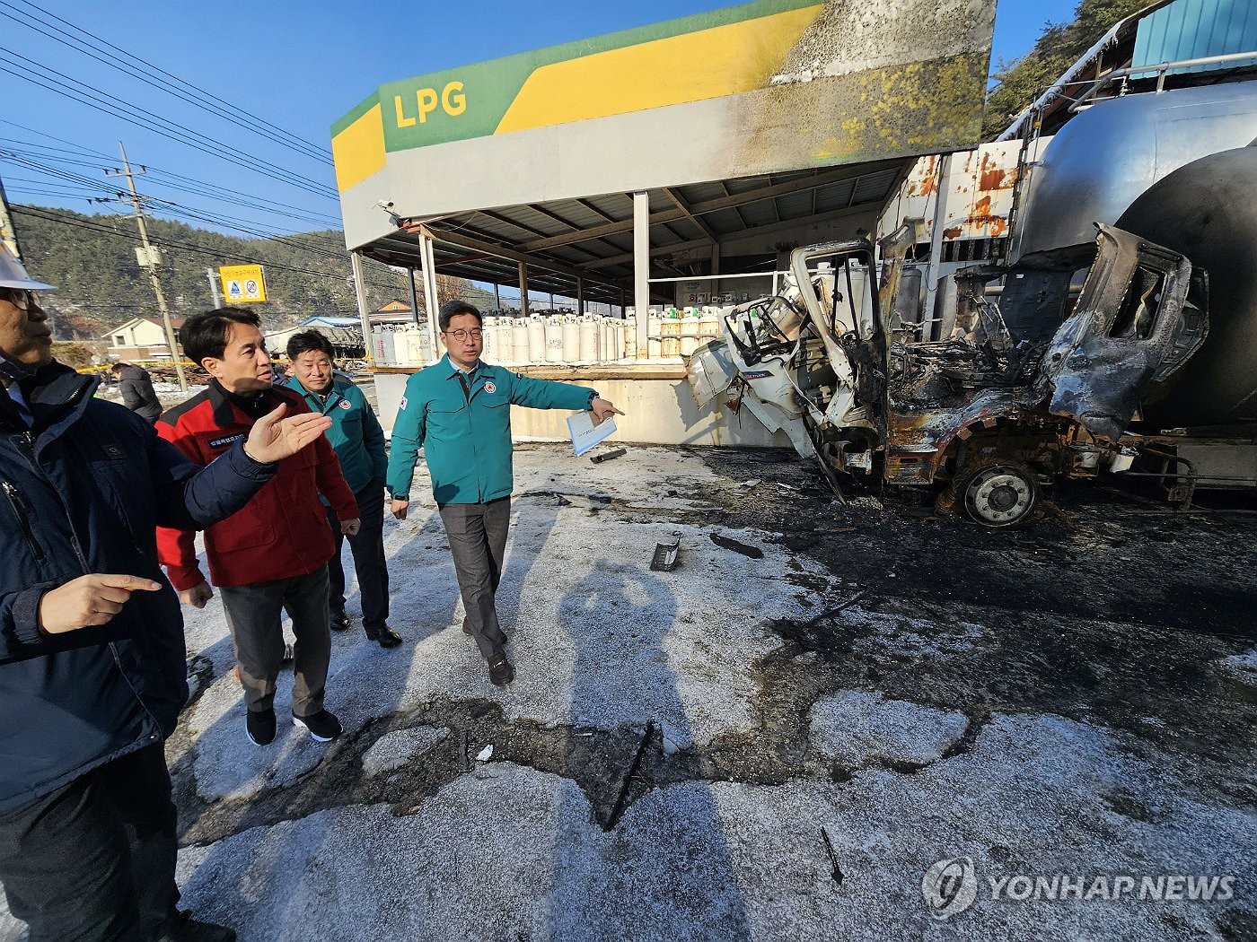 평창군, 장평 LPG충전소 폭발 사고 부상자에 의료비 지급보증