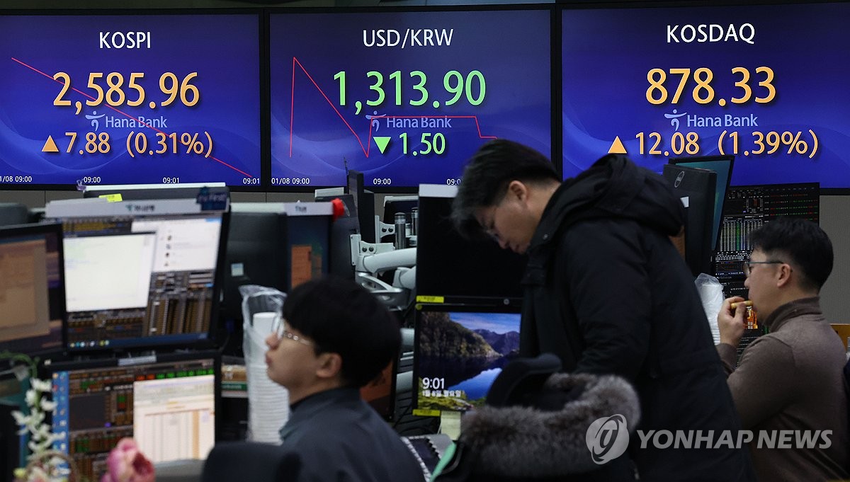 외국인 자금, 한국 주식시장 두 달 연속 순유입…12월 3.2조원