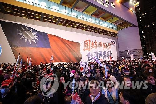 [르포] "세계가 대만 지켜보고 있다"…달아오른 대만 대선 전야(종합)