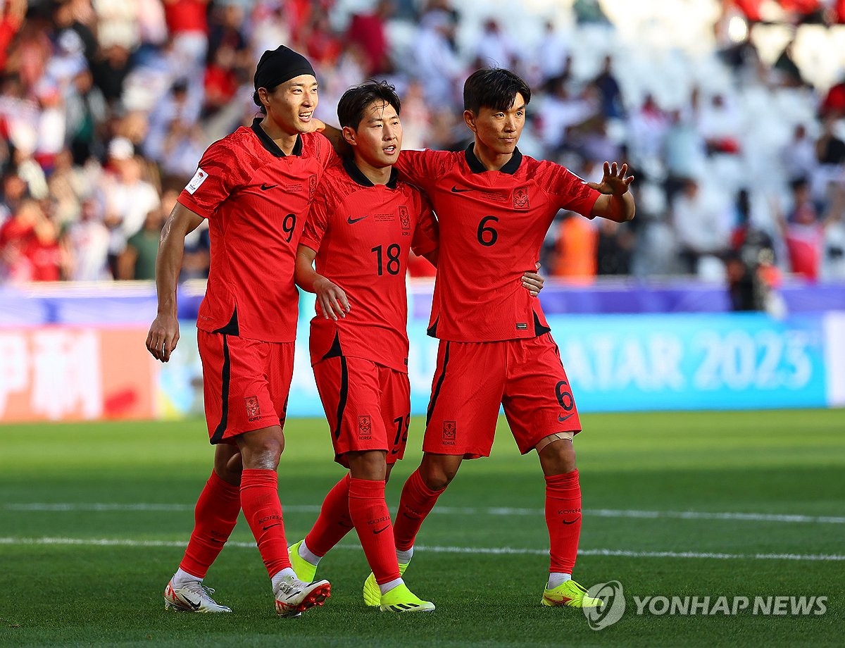 [아시안컵] 아시안컵 첫 골은 '야전사령관' 황인범…1골 1도움 활약